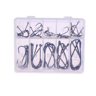Bộ 70 lưỡi câu cá kèm hộp đựng