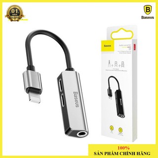 Cáp Chuyển Đổi Âm Thanh Baseus Lightning 1 ra 3 dành cho iphone L52