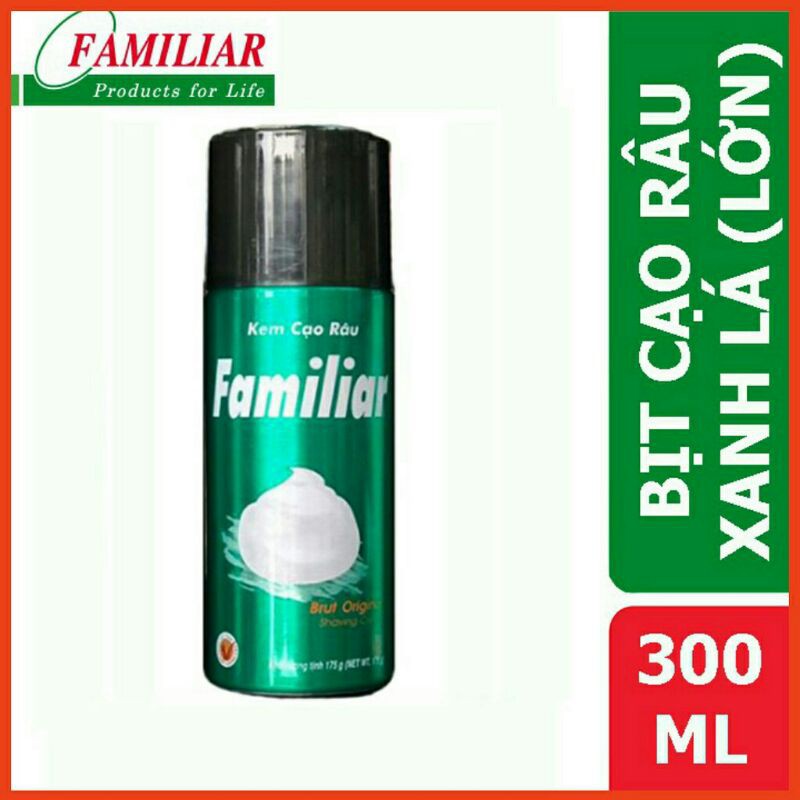 Kem cạo râu Familiar - Nguyên liệu làm Smile BIG SIZE