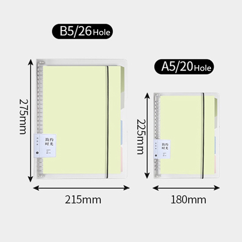 Bộ 60 Sổ Tay Khổ A5 / B5 Họa Tiết Chiếc Lá / Kẻ Ô / Chấm Bi Độc Đáo Tiện Dụng Cho Văn Phòng / Trường Học