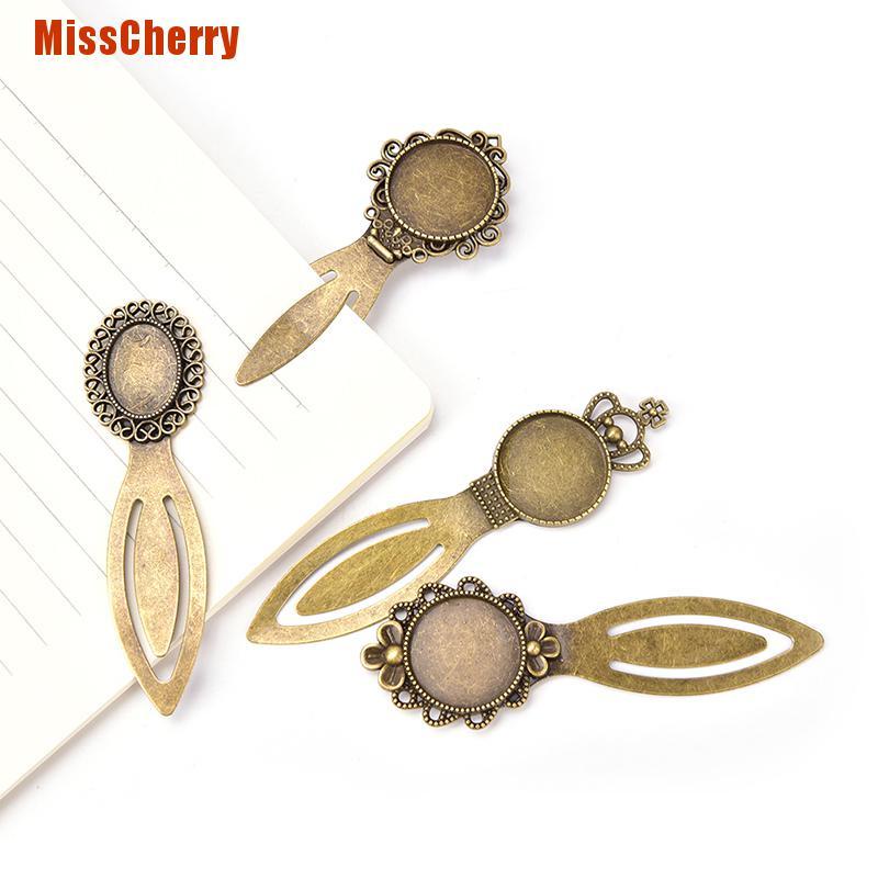 Kẹp Đánh Dấu Sách Bằng Đồng Hình Tròn 20mm