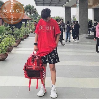 Áo thun Bobui phản quang đỏ chính hãng Reseller