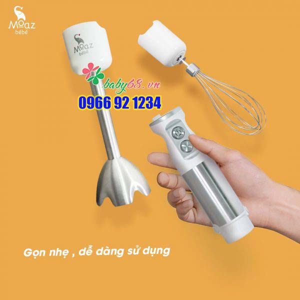 Máy xay cầm tay đa năng Moaz Bebe MB-026