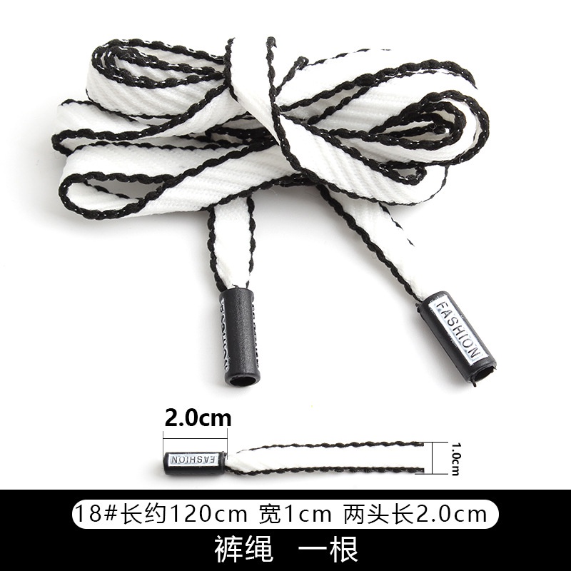 Dây rút tùy chọn màu sắc cho quần áo thể thao cá tính cho nam và nữ