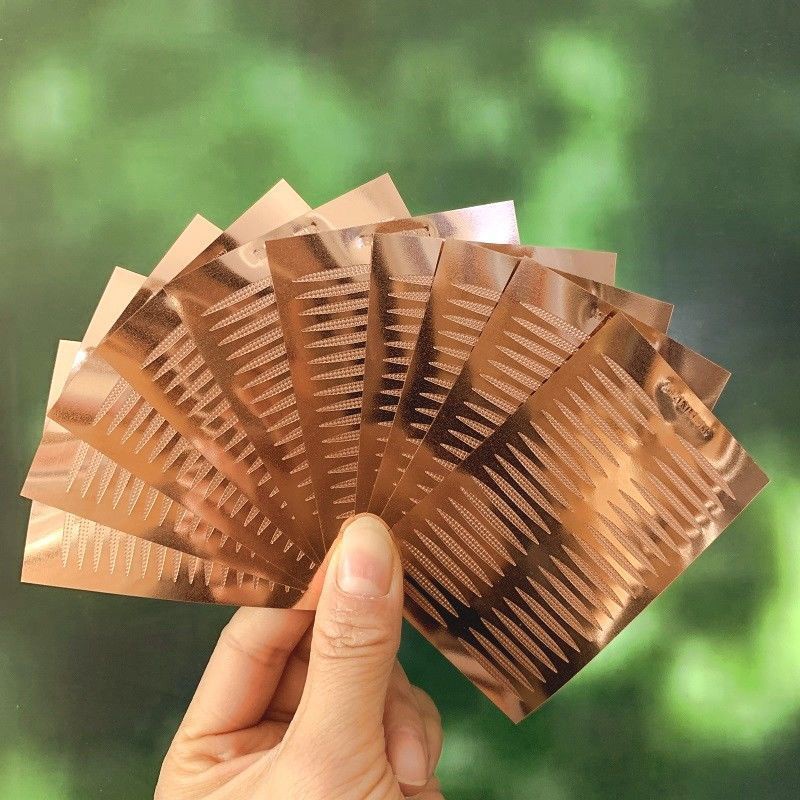 🍓Hanbel Dây Ren Đôi Mắt Hai Mí Với Túi Lưới Mắt Vô Hình Làm Sưng Đôi Mắt Một Đôi