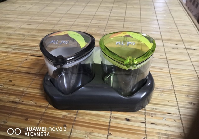 Hũ đựng gia vị, đựng dầu ăn bằng nhựa cao cấp 6332