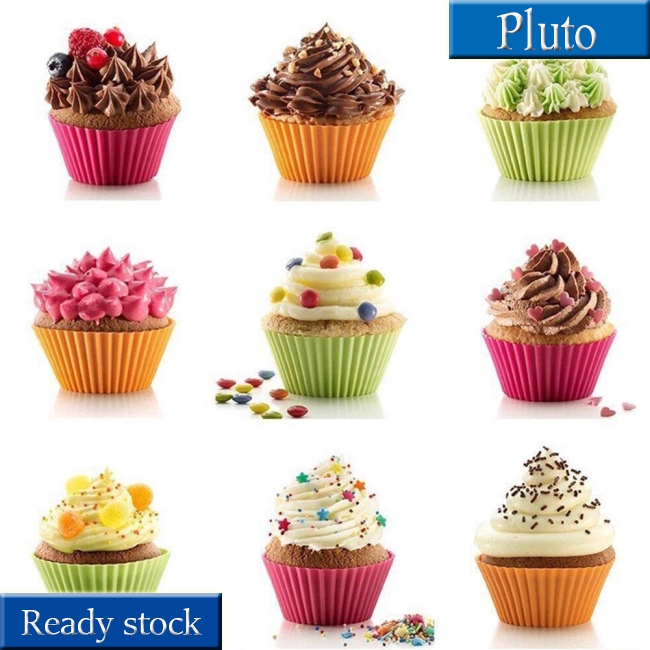 Cốc khuôn làm bánh muffin bằng silicone 7cm