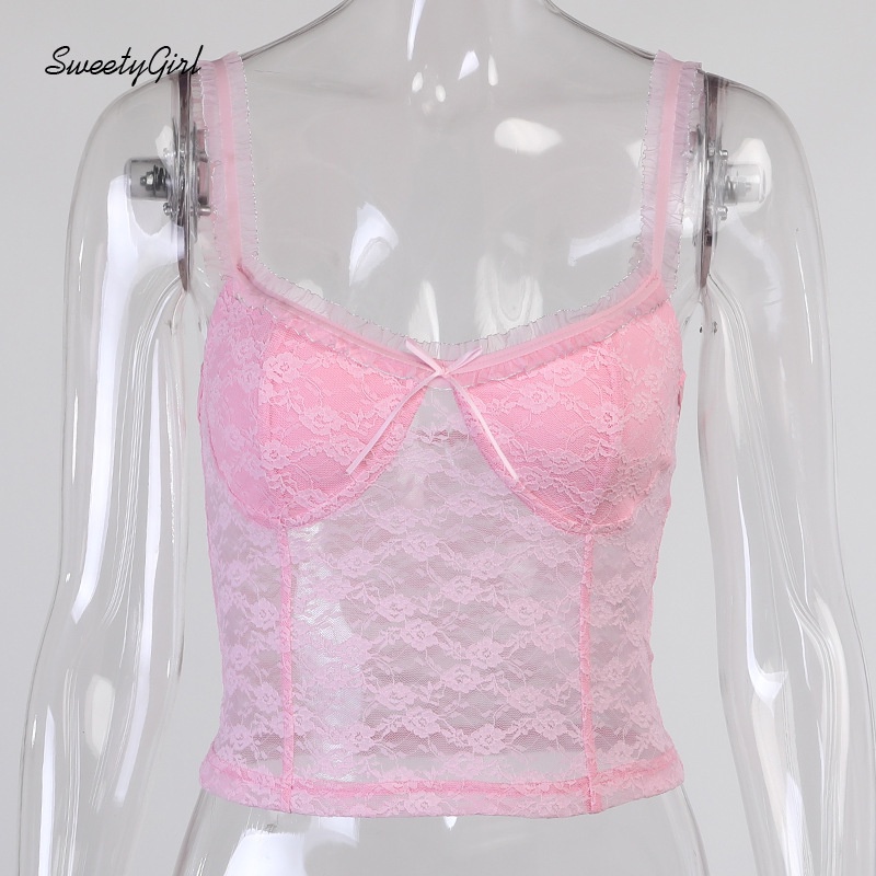 Áo Ren Cổ V Không Tay Hở Lưng Màu Trơn Quyến Rũ Dành Cho Nữ 2022 Màu Sắc