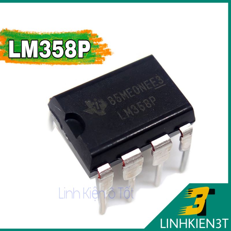 IC khuếch đại thuật toán LM358P LM358 DIP- 8 chính hãng
