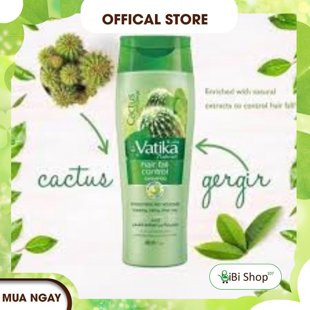 💥💧💥💧 Dầu Gội Kiểm Soát Gãy Rụng Vatika 400ml 💥💧