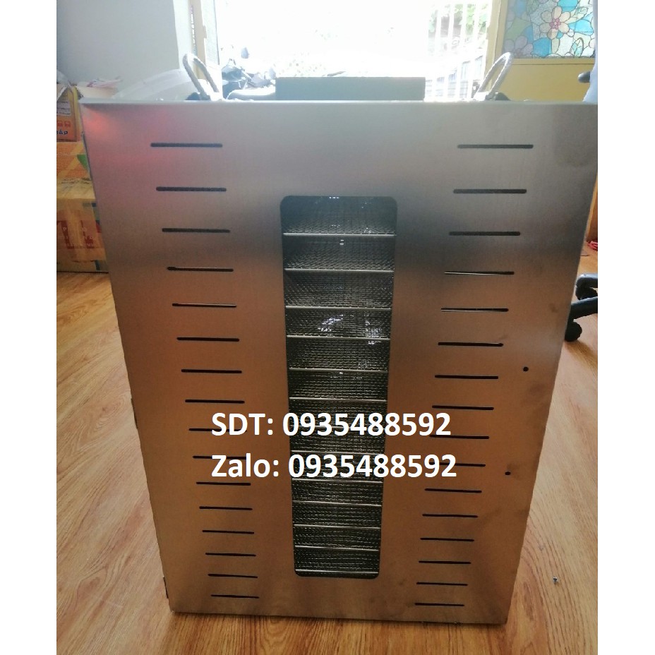 Máy sấy thực phẩm 16 khay YX . INOX 304 . Sấy các loại hoa quả thực phẩm . Khô gà , khô bò . Bảo hành 1 năm