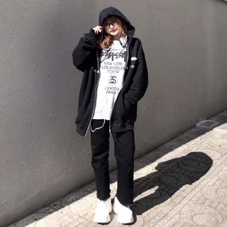 SBLS Biglogo zip hoodie (Áo hoodie dây kéo)