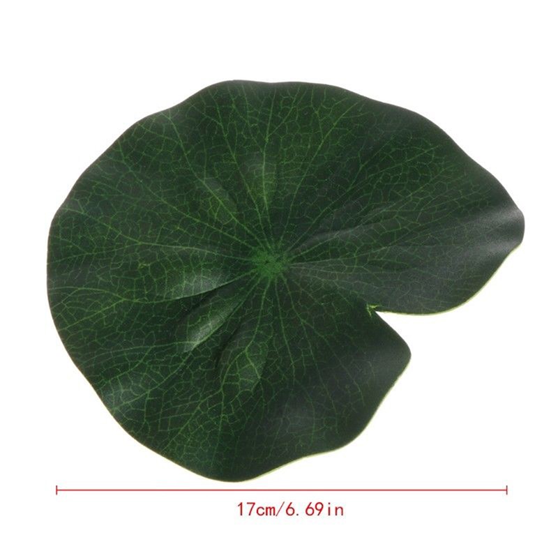 Hoa Sen Giả Trang Trí Bể Cá 18cm