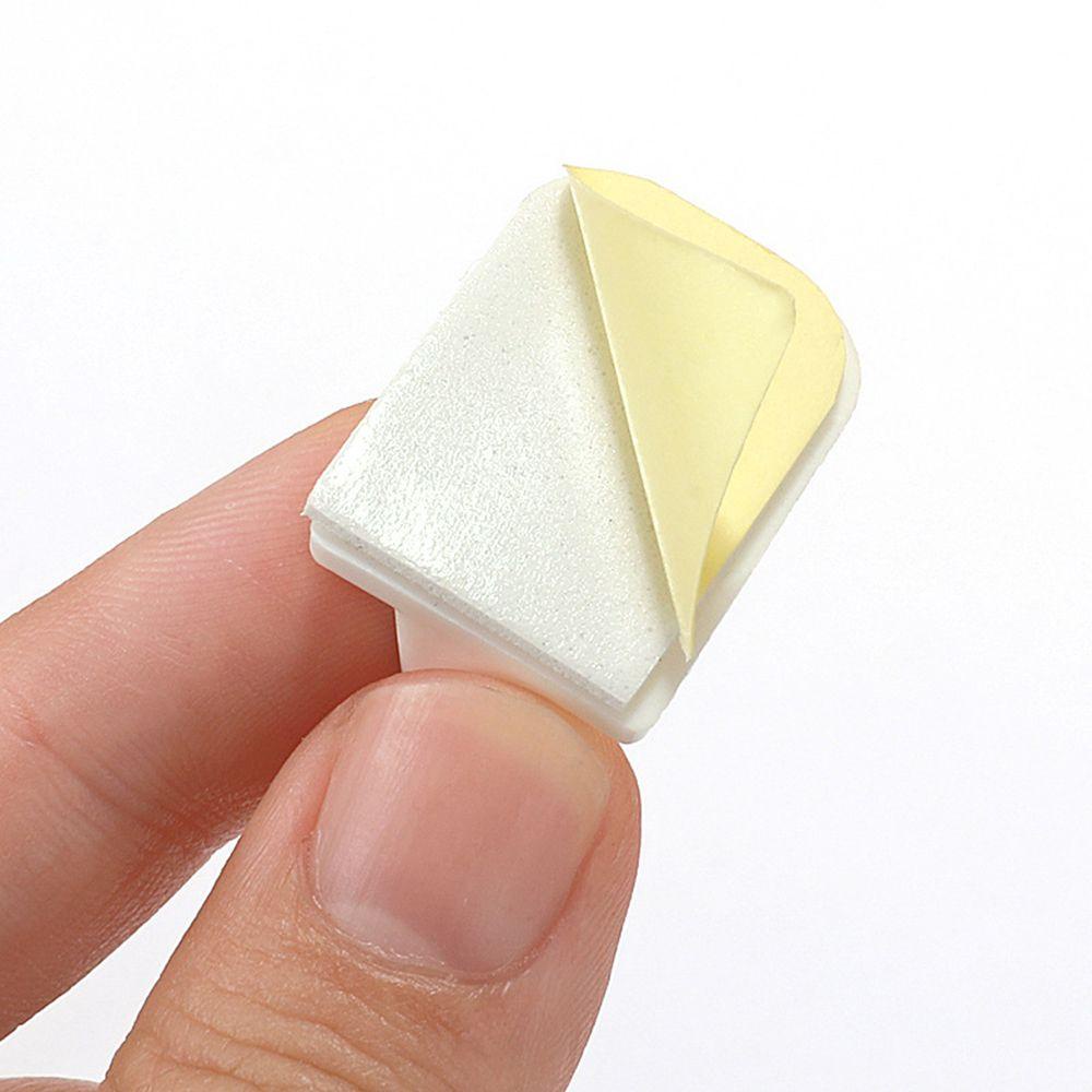 Set 10 Móc Dán Tường Thiết Kế Hai Mặt Chuyên Dụng Cho Trang Trí Nhà Bếp