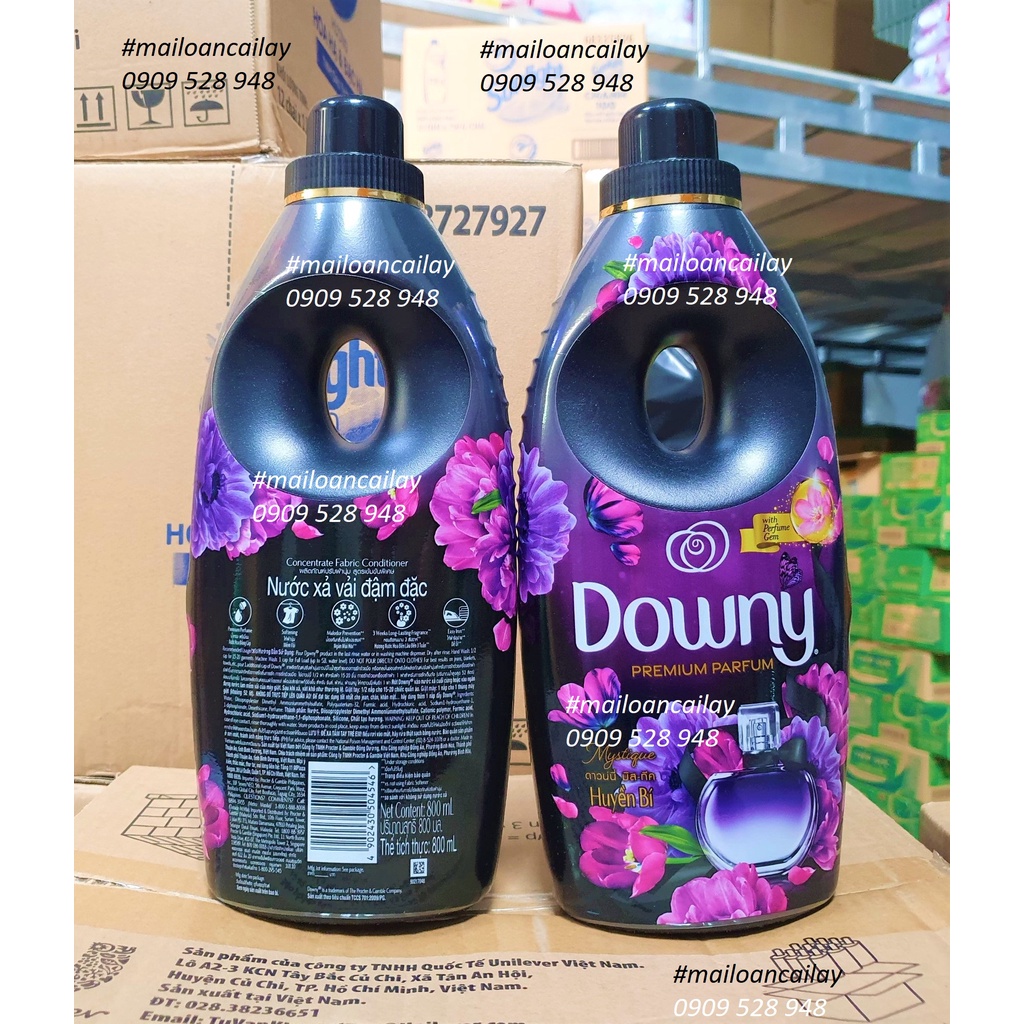 Nước xả vải downy đậm đặc chai 800ml