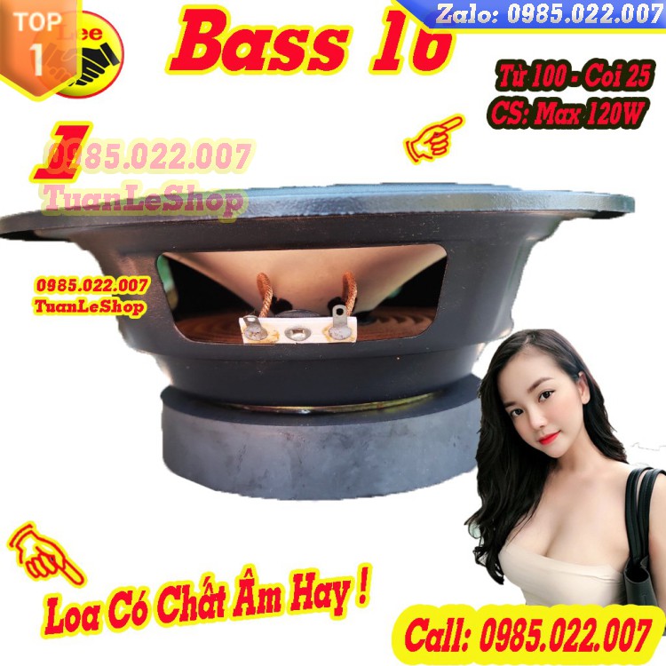 LOA BASS 1.6 TẤC CHINA GIÁ RẺ - GIÁ 01 LOA BASS 16