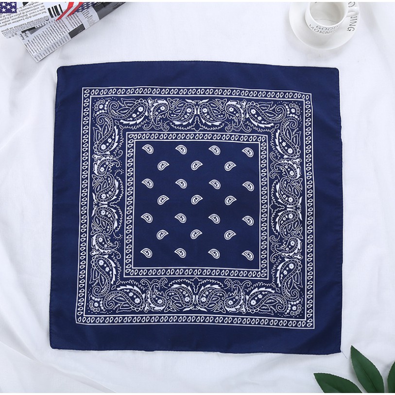 [GIÁ HỦY DIỆT] Khăn BANDANA turban vuông phong cách Streetwear hip hop cá tính NHIỀU MÀU LỰA CHỌN Headband thời trang