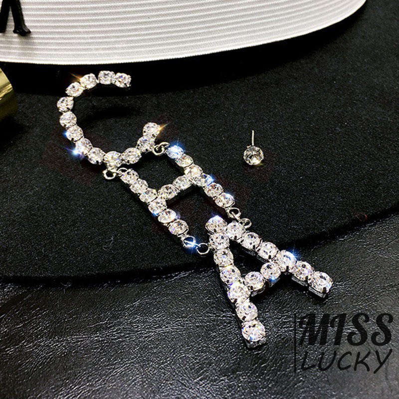 Vòng cổ kiêm khuyên tai phong cách Âu Mỹ thời trang cá tính cho nữ