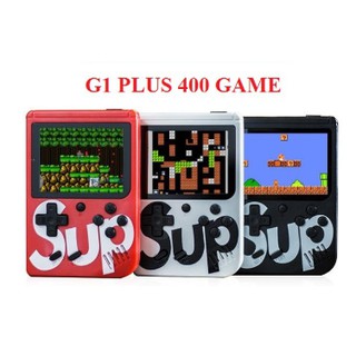 MÁY CHƠI GAME BOX 400 IN 1 PLUS 4 NÚT CẦM TAMáy Chơi Game Cầm Tay G1 Plus 400 In 1 / G1 - 186 In 1Y SUP Đủ màu
