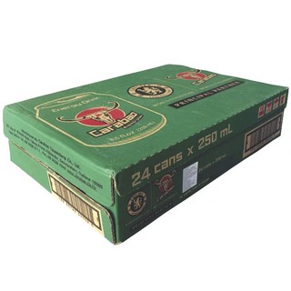 Thùng 24 lon nước tăng lực Carabao 250ml