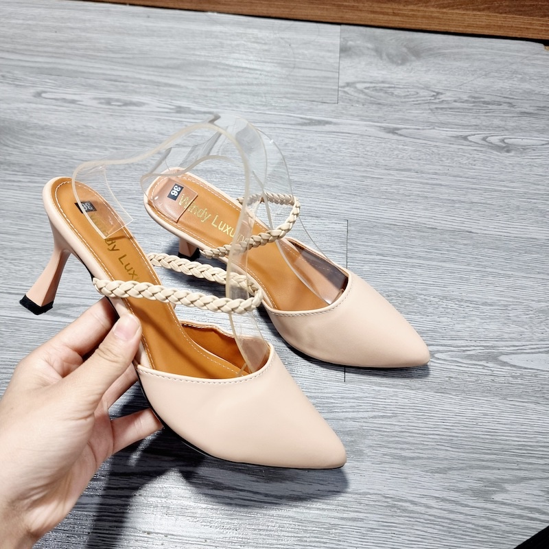LẺ SIZE 35 Dép Sục Bít Mũi Nữ 5 Phân Siêu Đẹp Mẫu Mới - MS 115