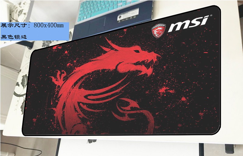 MSI Miếng Lót Chuột Cỡ Lớn In Logo Msi70X40