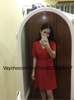 Váy xinh khoá dọc cho con bú