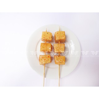 Đậu hủ HS _ 1 cây _ Mô hình xiên que bằng nhựa