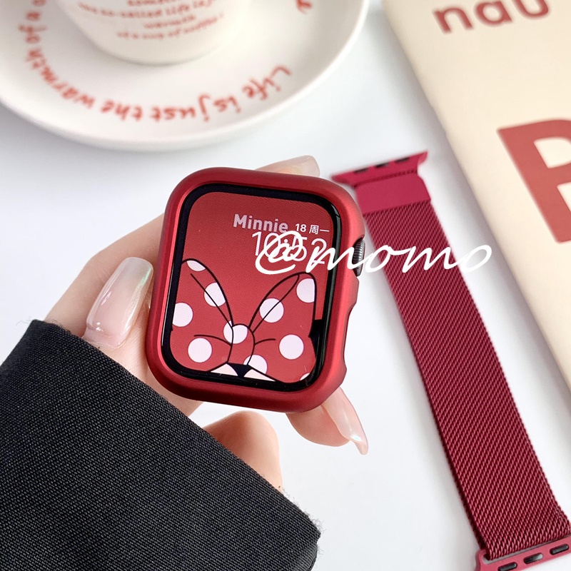 Ốp Bảo Vệ Mặt Đồng Hồ Thông Minh Apple Watch ultra series 8 7 6 5 40mm 44mm 41mm 45mm