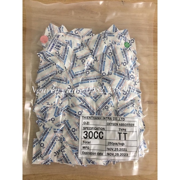 Hút ẩm oxygen loại 30cc  /50cc , Dùng cho Thực phẩm