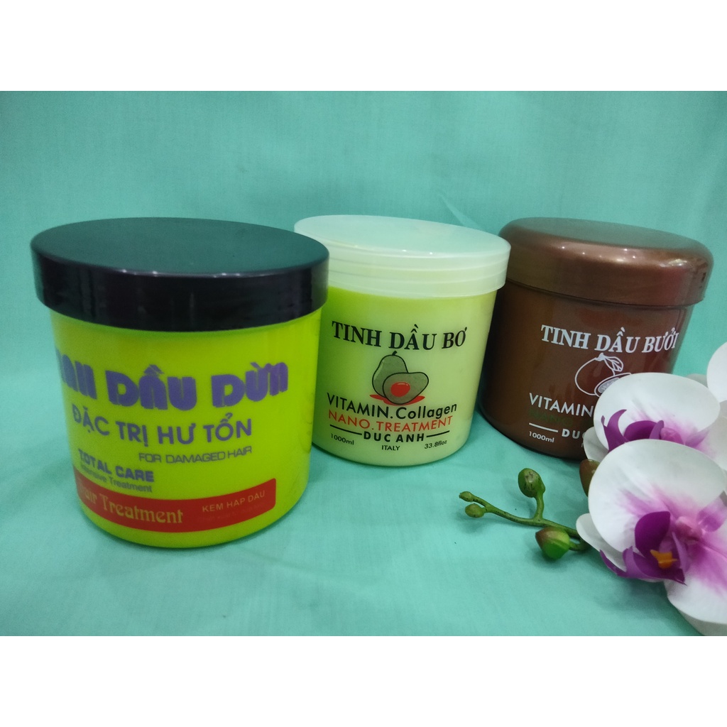 Hấp dầu tinh dầu dừa / bưởi / bơ Đức Anh 1000ml - Trường Thọ, TĐ