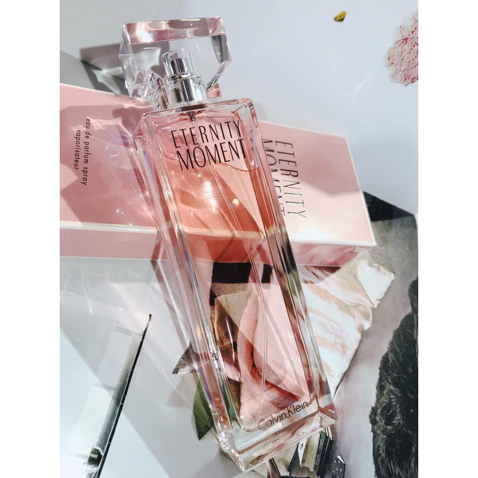 Thanh lý Nước hoa ck eternity moment 100ml (hình thật - cam kết auth)
