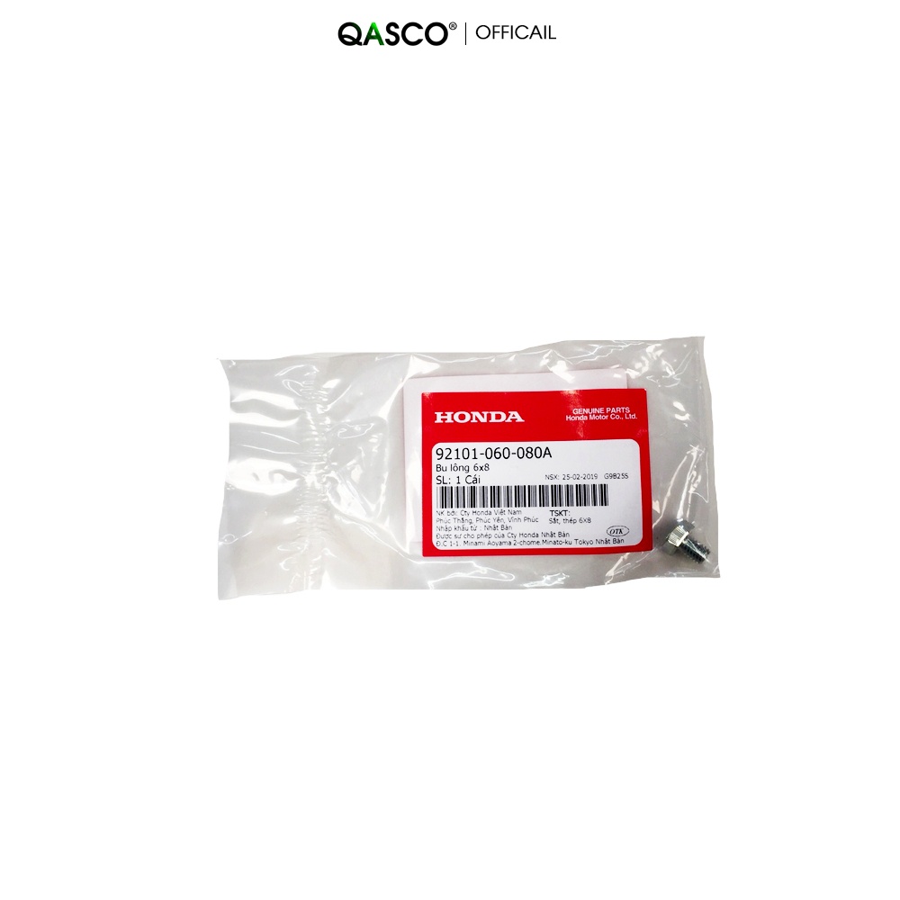 Bu lông HONDA nhiều dòng xe 6x8  QA(92101060080A) _( 1461)