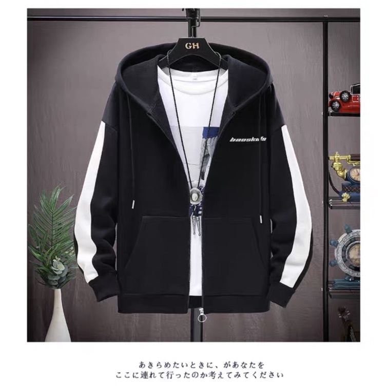 Áo khoác viền sọc  tay siêu đẹp thiêu BAOBAO