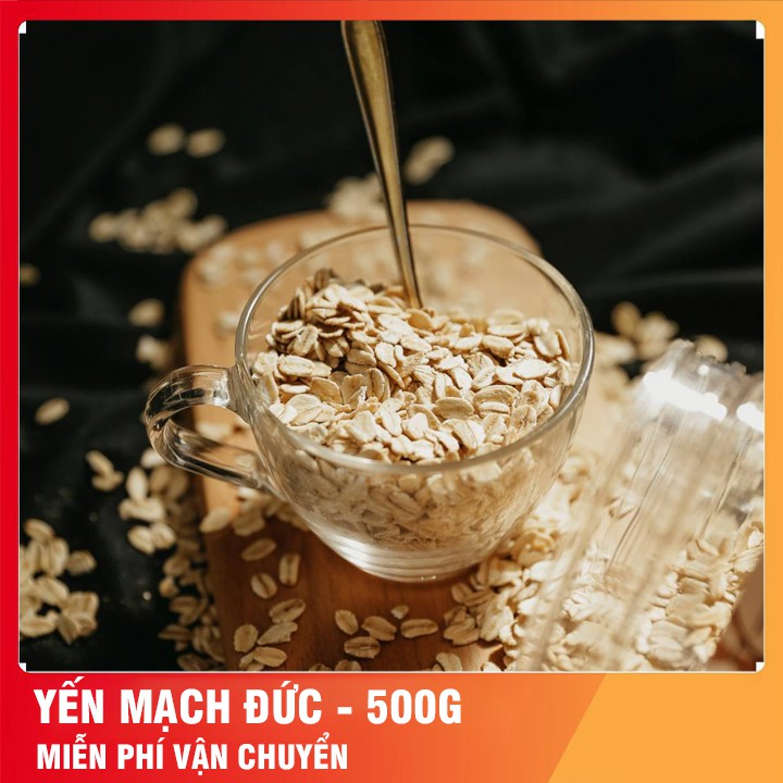 YẾN MẠCH GIẢM CÂN ĂN LIỀN HẠT CÁN VỠ GÓI 500G