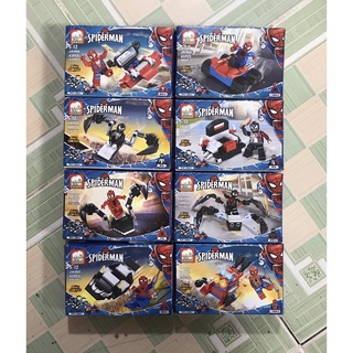 Xếp hình not Lego Spiderman mini