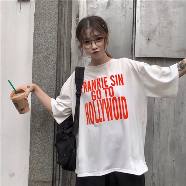 Áo thun tay lỡ form rộng