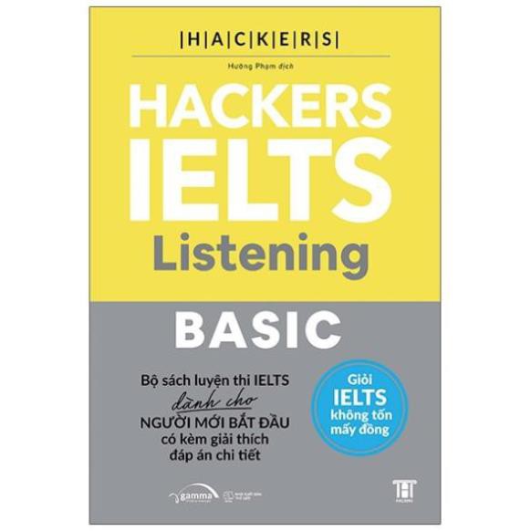 Sách Hackers Ielts Basic - Listening [AlphaBooks]