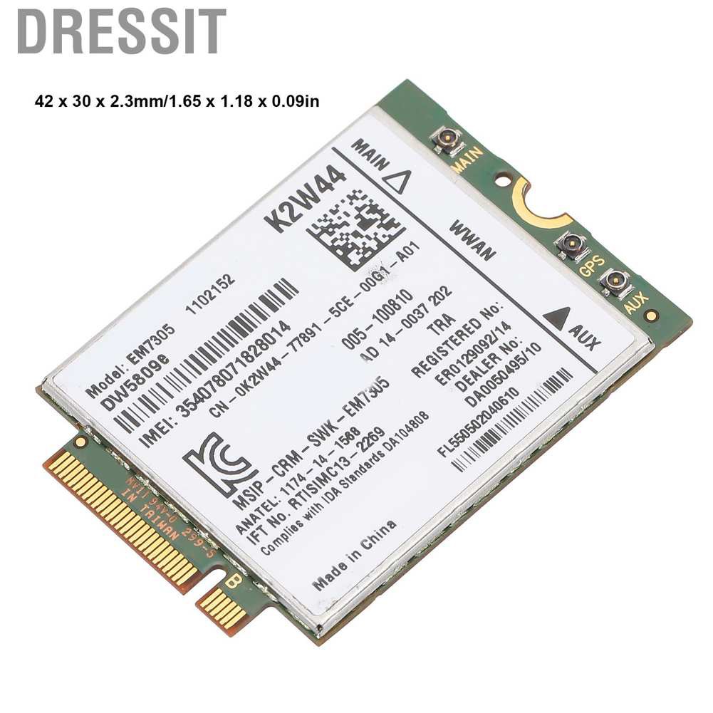 Mô Đun Mạng Không Dây M2 Ngff Lte Wwan Card 52pin Cho Dell Dw5809E Sierra | BigBuy360 - bigbuy360.vn