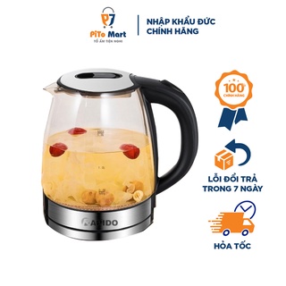 Bình đun nước siêu tốc rapido dung tích 2l bảo hành chính hãng 12 tháng