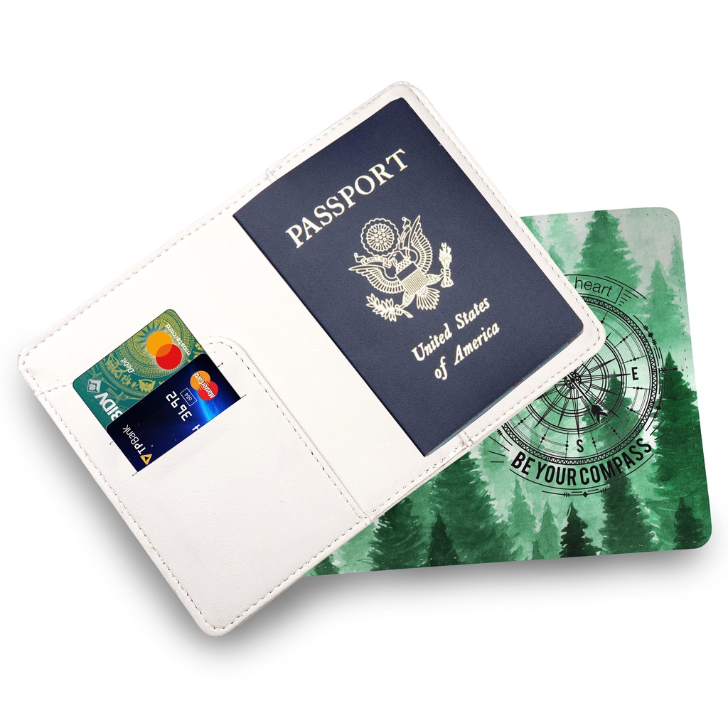 Bao Da Hộ Chiếu/Passport Du Lịch Nam - Nữ  Tropical LA BÀN - ATPP068 STORMBREAKER