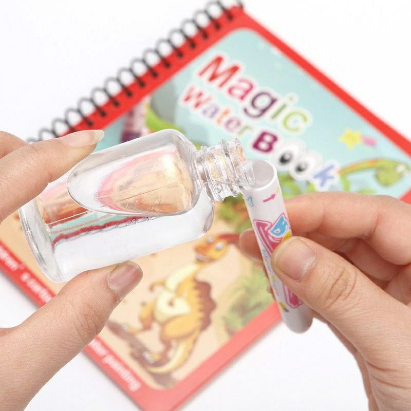 Tranh Tô Màu Nước Ma Thuật Magic Water Book Cho Bé Giá Tốt Với 8 Chủ Đề