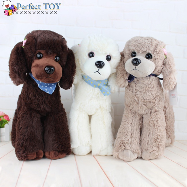 Chú Chó Poodle Nhồi Bông Đáng Yêu Kích Thước 30cm