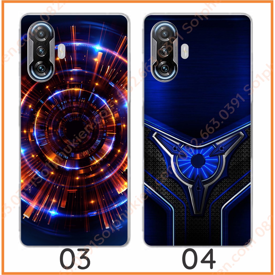 Ốp hình Xiaomi Redmi K40 Gaming dẻo in hình nhiều mẫu công nghệ