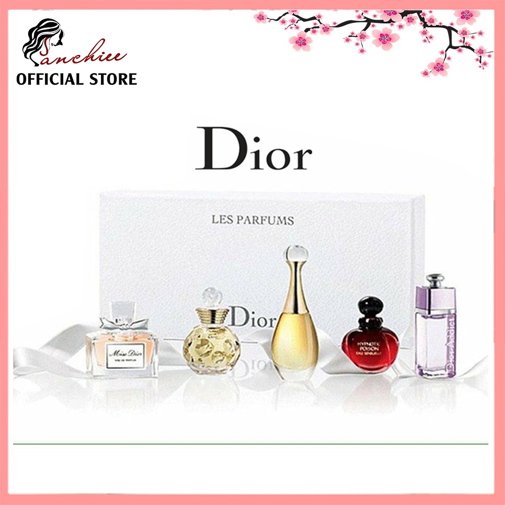 ❤️Bộ nước hoa mini❤️  nước hoa Dior Les Parfums 5 chai .hương thơm dịu nhẹ đầy lôi cuốn, giúp bạn trở nên quyến rũ