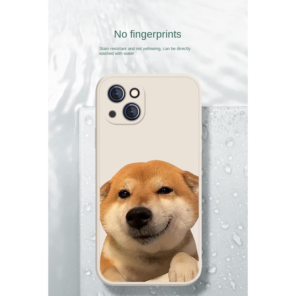 Ốp Điện Thoại Hình Chú Chó Vui Nhộn Chống Sốc Cho Iphone 13 Pro 11 Pro Max Xr 6s 7 8 Plus 12 Mini 12 Pro Xs Max