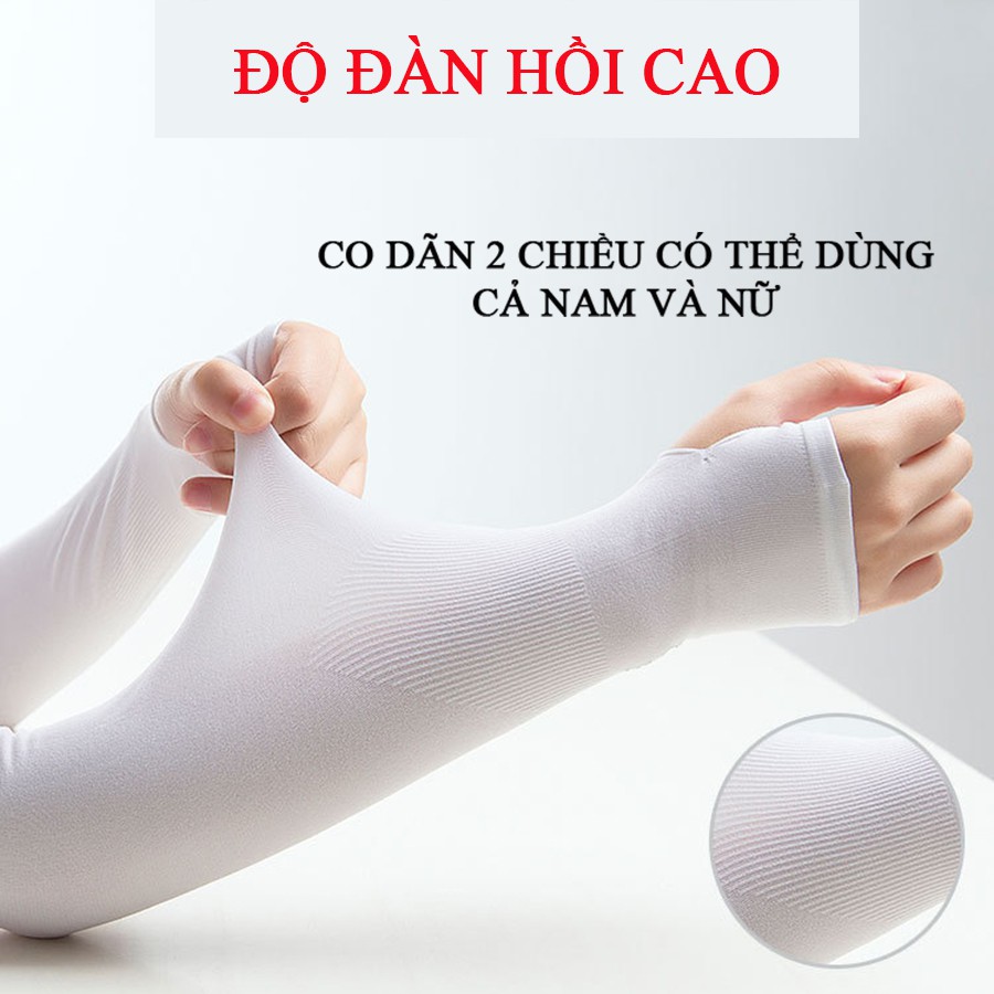 Găng tay chống nắng Hàn Quốc Let's slim, ống tay nam nữ chống tia cực tím