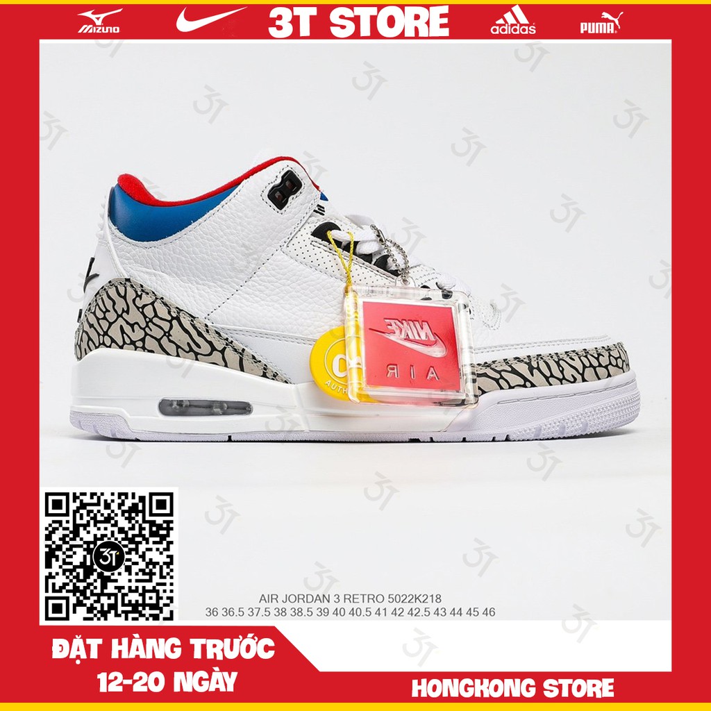 GIÀY SNEAKER MÃ SẢN PHẨM_ Air Jordan 3 SE Denim"Seoul" NHIỀU MÀU PHONG CÁCH FULLBOX + FREESHIP KHI MUA 2 SẢN PHẨM