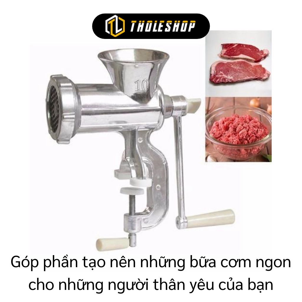 Máy xay thịt bằng tay  ️ GIÁ VỐN Máy xay thịt bằng tay đế kẹp bàn, chất liệu cao cấp không gỉ, an  toàn 5731