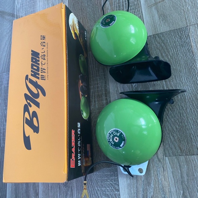 Sản phẩm gia đình làm: Phụ tùng ô tô/ combo 10 Còi sên âm thanh cao USA 12v -24v